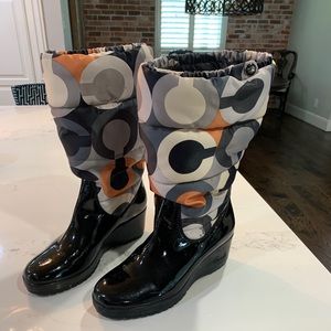 Vintage Coach Rain / Snow Boots